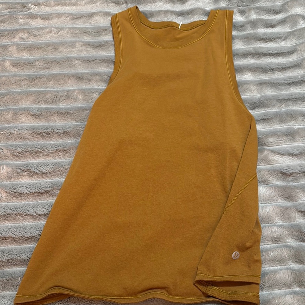 Women's Sleeveless Top - Mustard